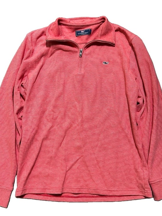 Vineyard Vines Other - Men’s Vineyard Vines Lightweight Salmon 1/4 Zip Pullover Size Medium